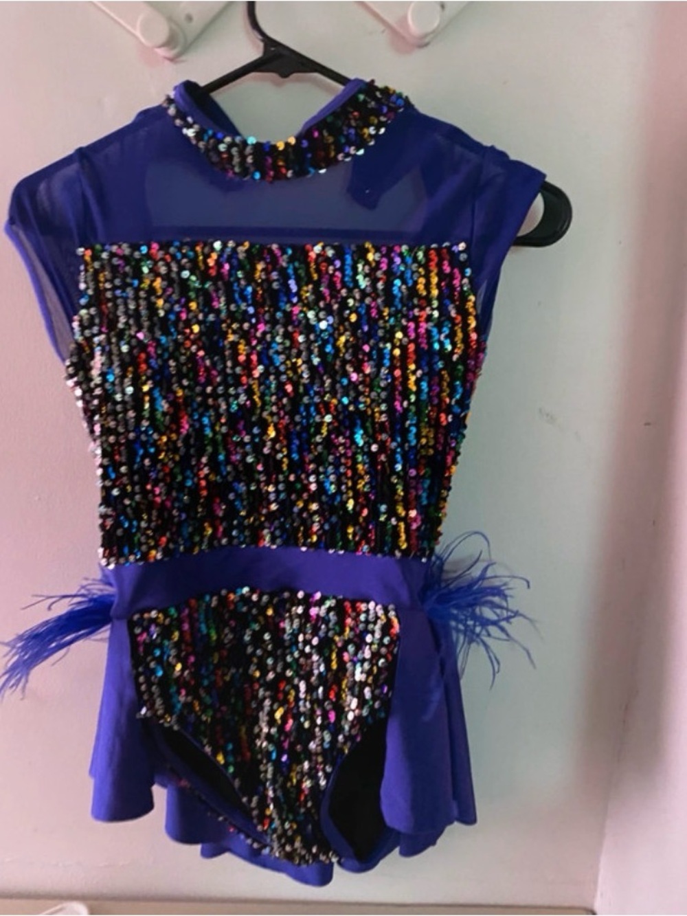 Weissman Bop to the Top dance jazz outfit girls size X-Large